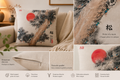 Pin Rouge – Coussin Artistique par SENSU Studio