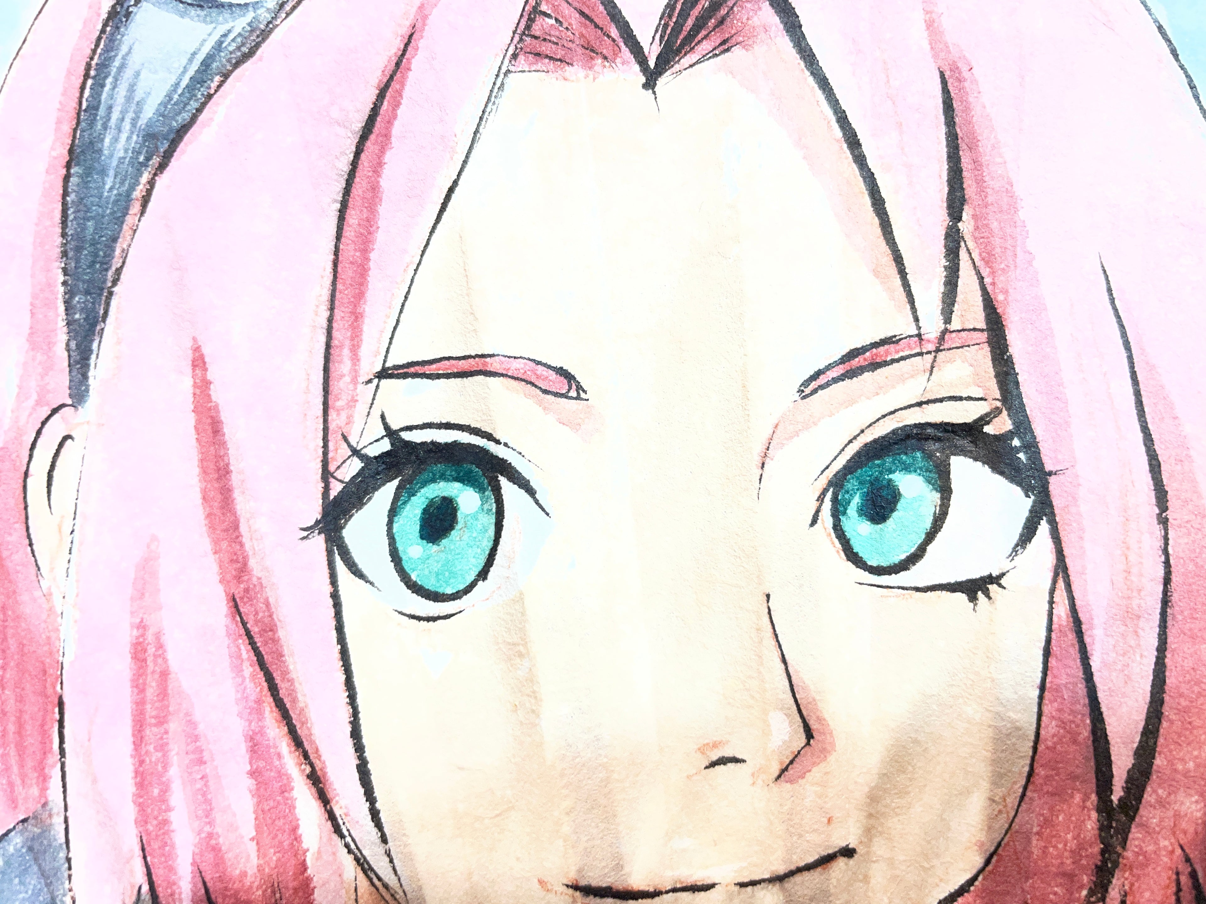 Éventail Sakura personnalisé – peinture à la main