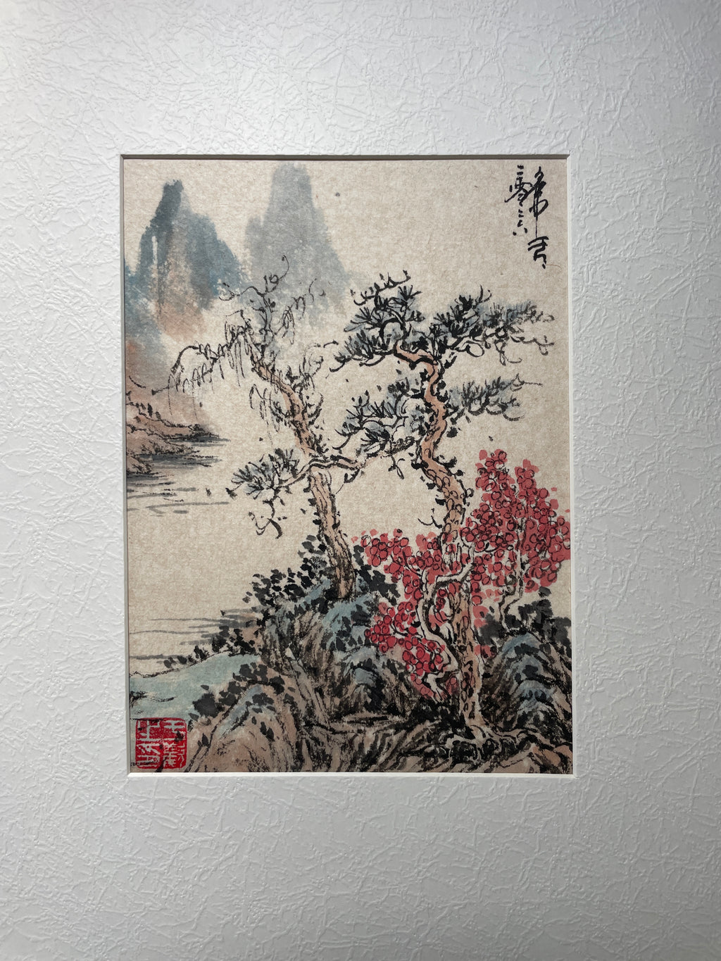 Paysages  – Encres de Chine et aquarelles originales