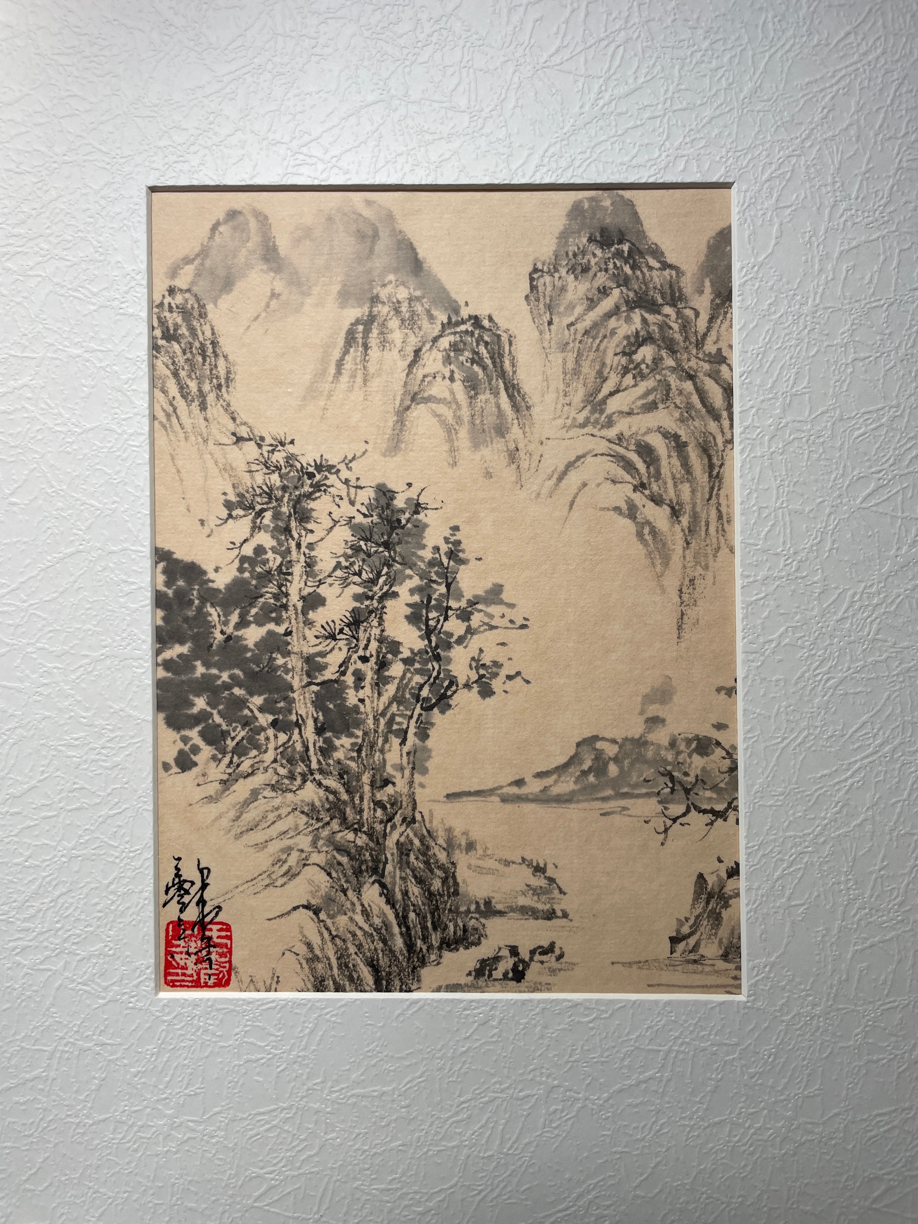 Paysages  – Encres de Chine et aquarelles originales