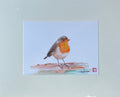 Petit rouge-gorge – Aquarelle originale